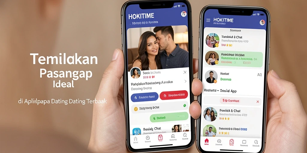 Tampilan antarmuka HOKITIME yang modern dan menarik.