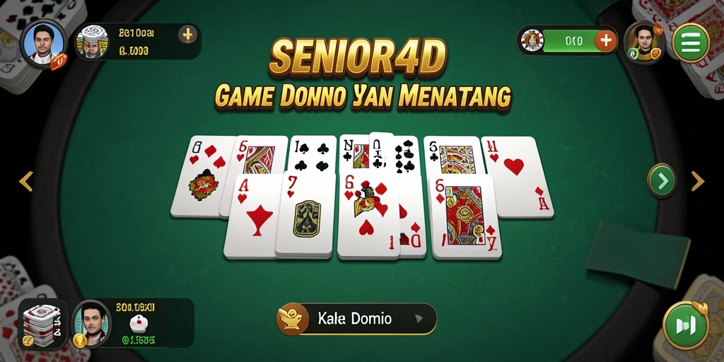 Tampilan antarmuka sederhana dan menarik dari SENIOR4D.
